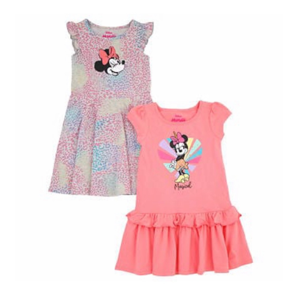 NEW Disney Junior Minnie Two-Pack Dress in size 5